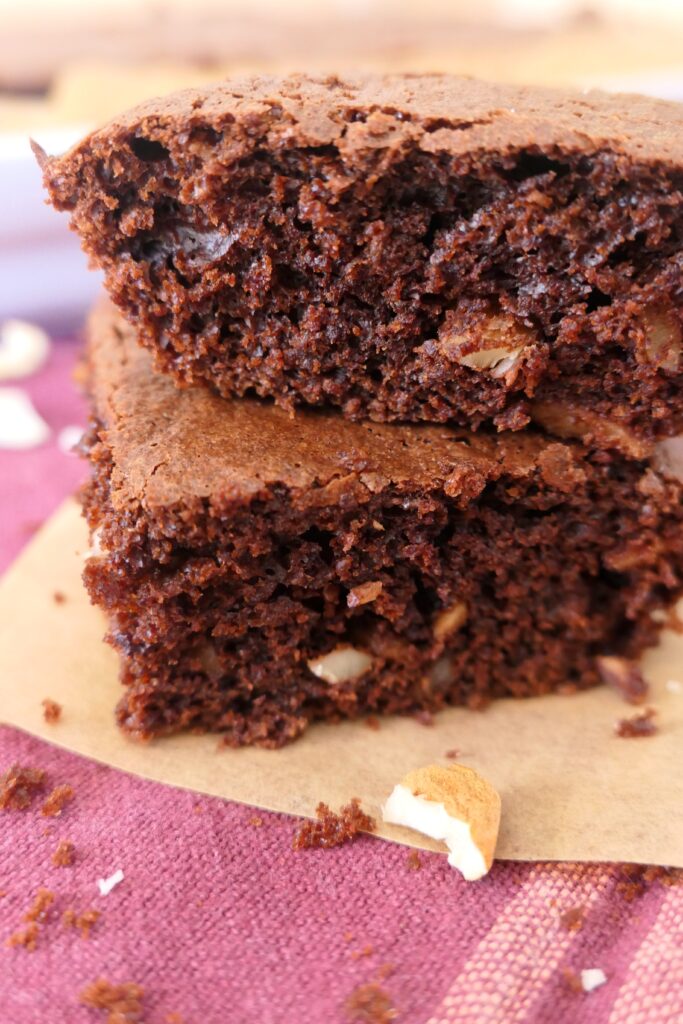 brownie aux noix sans farine sans gluten psyllium blond digestion facile