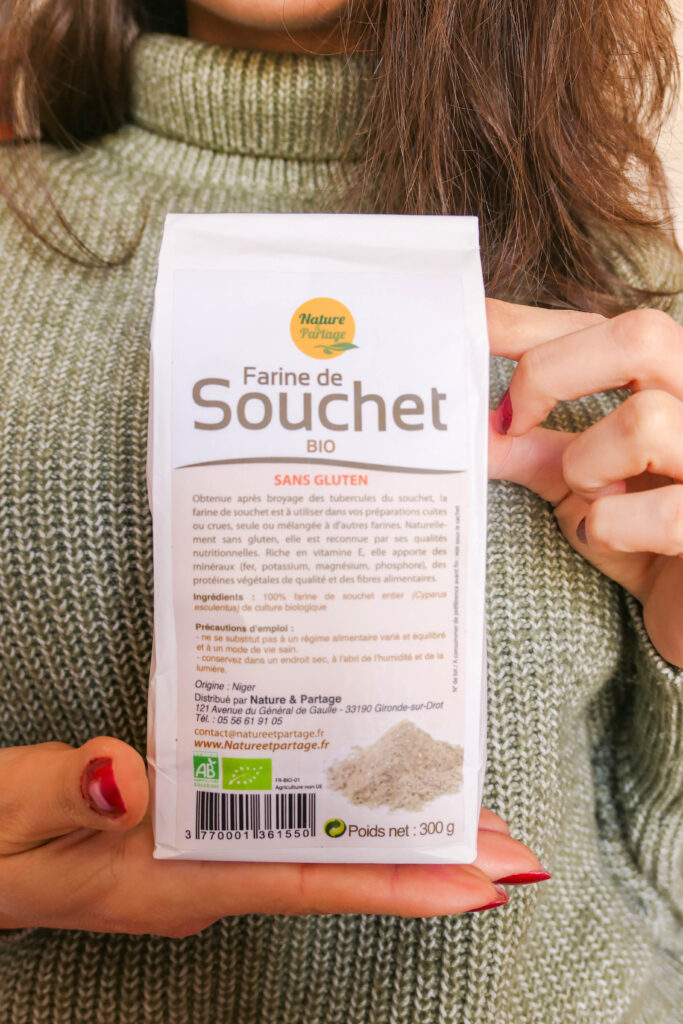 flan digestif farine de souchet psyllium blond detox santé intestinale