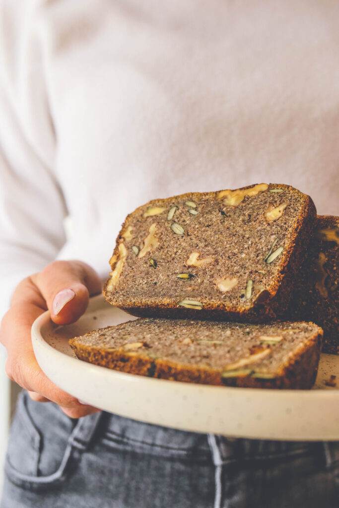 petit pain protéiné banane noix sans gluten healthy sportif psyllium blond perte de poids