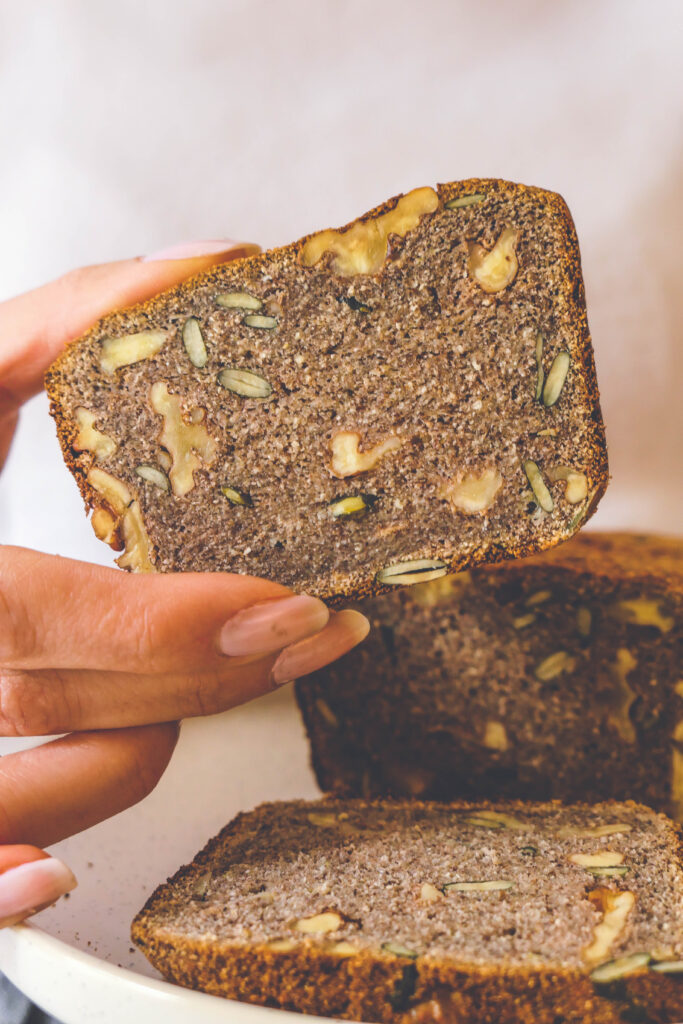 petit pain protéiné banane noix sans gluten healthy sportif psyllium blond perte de poids