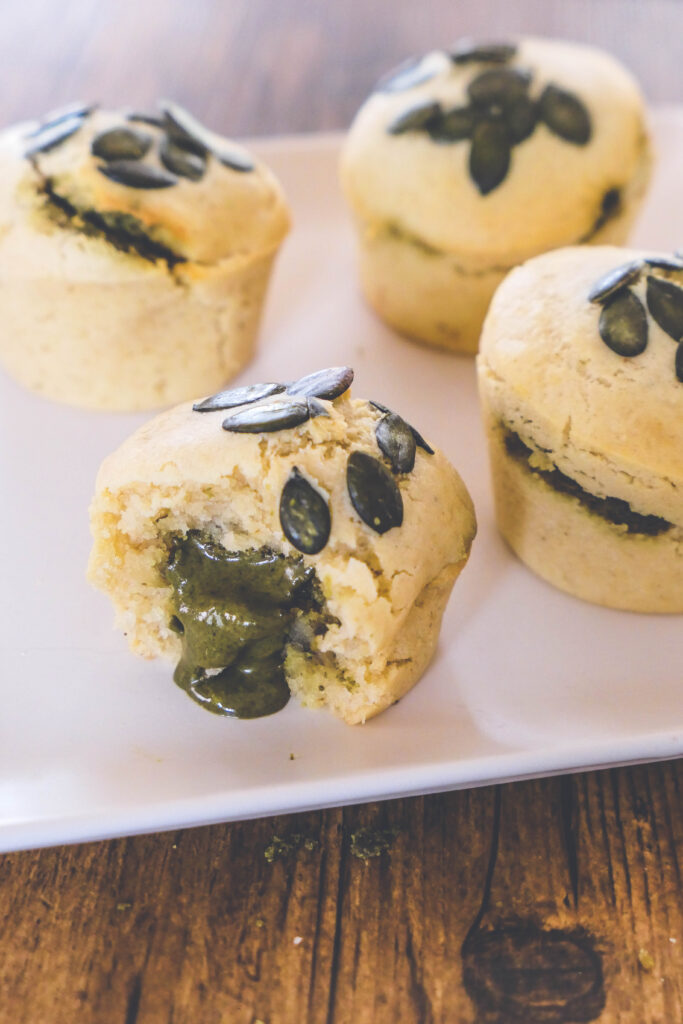 muffins coeur coulant graines de courge healthy digestion facile psyllium blond