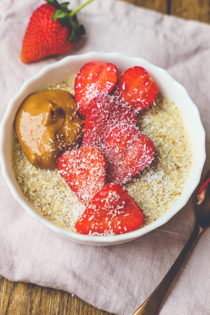 overnight porridge intestin irritable digestion facile riche en fibres psyllium blond