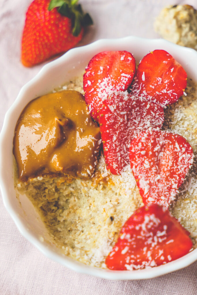 overnight porridge intestin irritable digestion facile riche en fibres psyllium blond