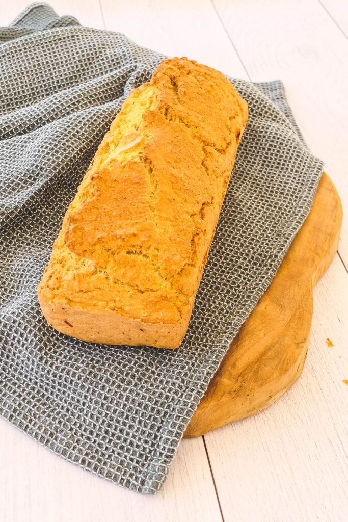 pain farine de coco protéiné riche en fibres transit-friendly healthy rapide psyllium blond