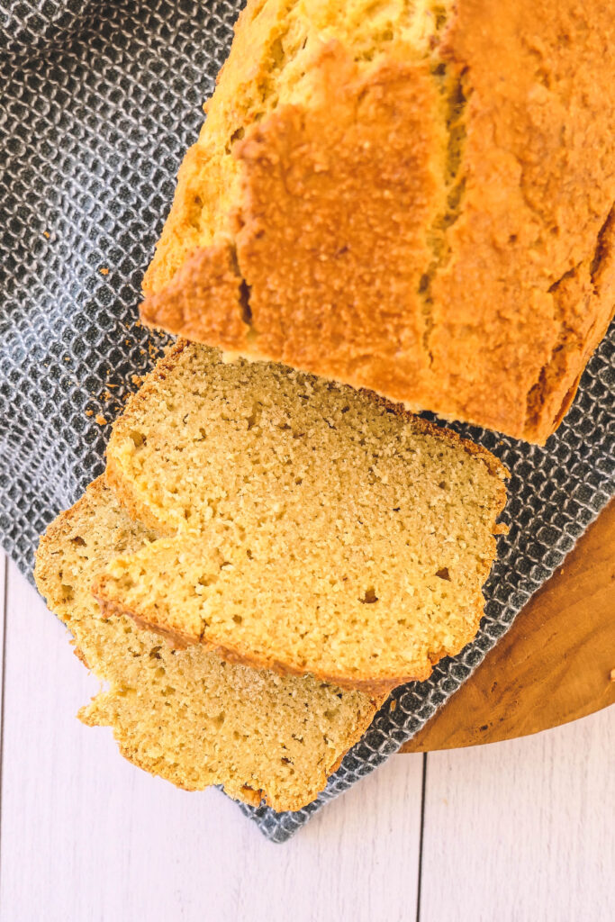 pain farine de coco protéiné riche en fibres transit-friendly healthy rapide psyllium blond