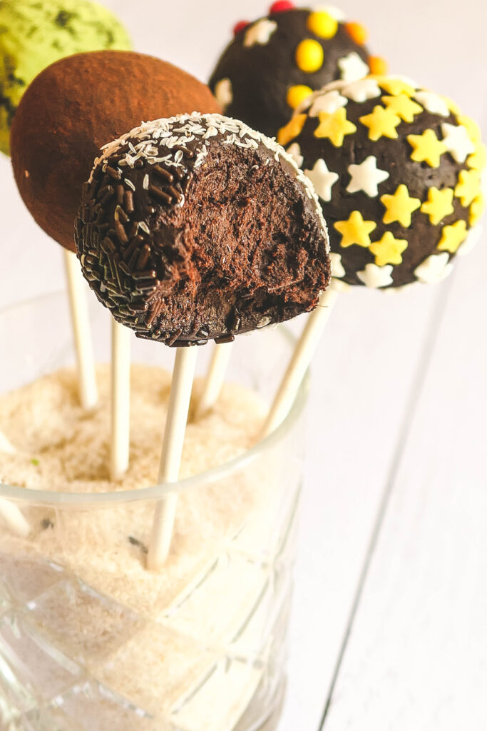 truffes chocolat noel cake pop maison facile healthy psyllium blond riche en fibres