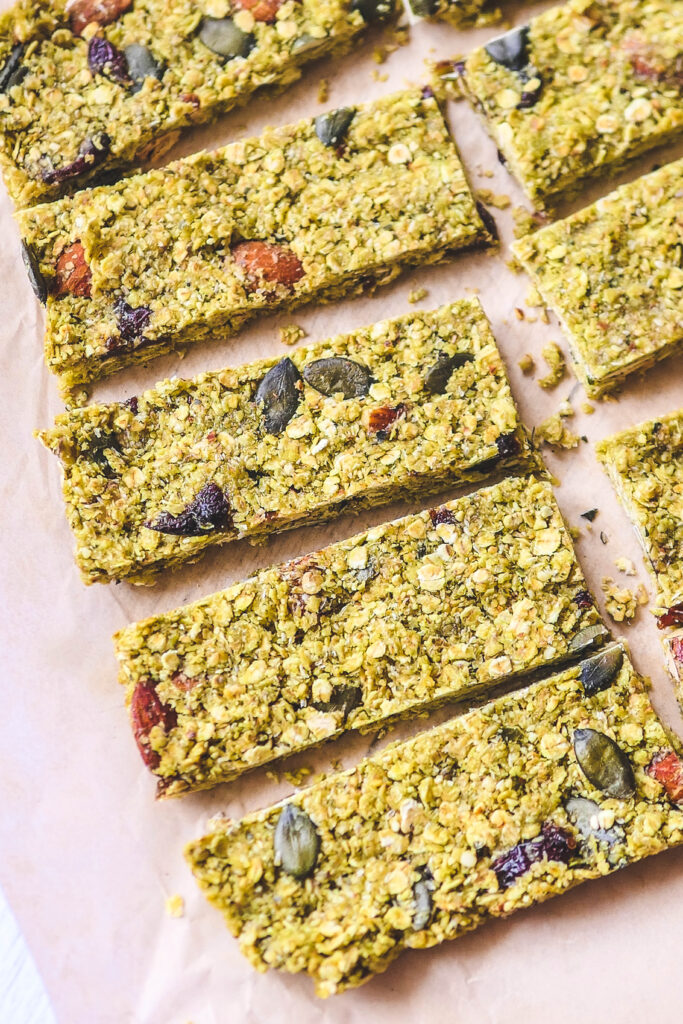 barres protéines au thé matcha healthy psyllium blond riche en fibres