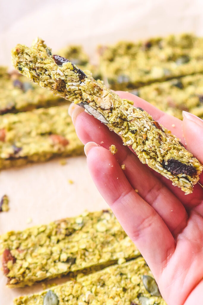 barres protéines au thé matcha healthy psyllium blond riche en fibres